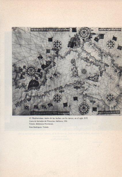 LAMINA V38845: El Mediterraneo teatro de las luchas, carta de S. de Pilestrina 1583