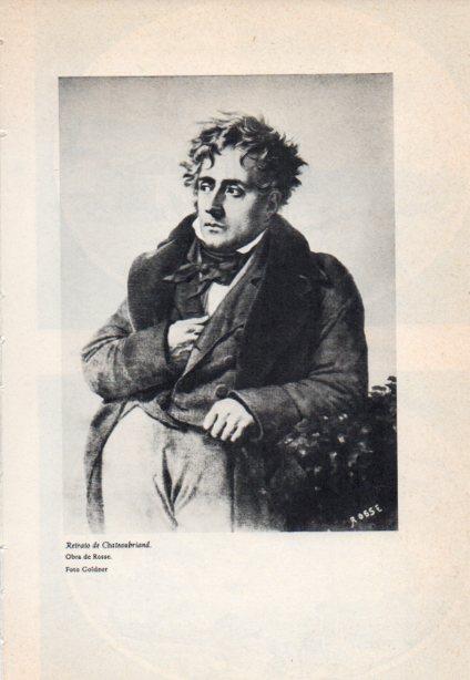 LAMINA V38878: Retrato de Chateaubriand por Rosse