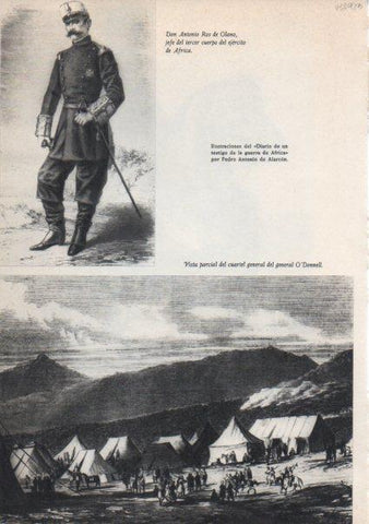LAMINA V38923: Leopoldo O'Donnell general del ejercito de Africa