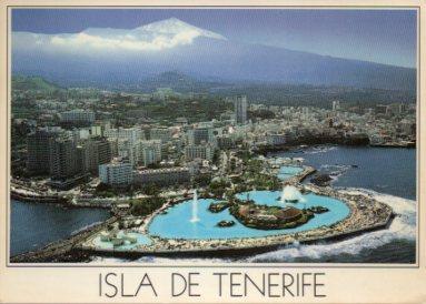 POSTAL PV09570: Vista aerea del Puerto de la Cruz, Tenerife