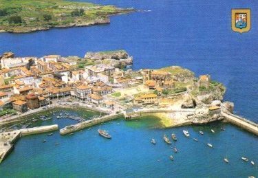 POSTAL PV09569: Vista aerea de Castro Urdiales, Cantabria
