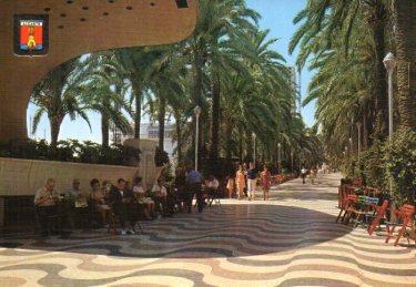 POSTAL PV09562: Explanada de España en Alicante