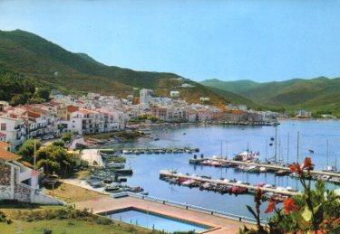 POSTAL PV09558: Puerto de la Selva, vista aerea