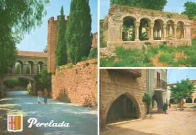 POSTAL PV09574: Varios aspectos de Perelada, Gerona