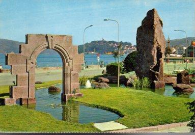 POSTAL PV09598: Jardines Avenida El Duaye en Vigo