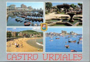 POSTAL PV09594: Diversos aspectos de Castro Urdiales
