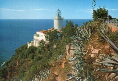 POSTAL PV09580: Faro de San Sebastian en la Costa Brava