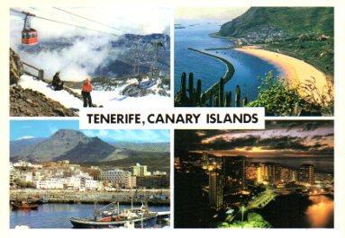 POSTAL PV09578: Vistas varias de Tenerife