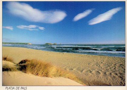 POSTAL PV09511: Platja de Pals, Girona