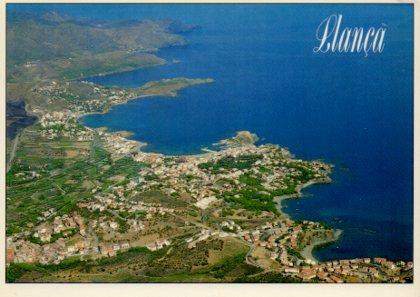 POSTAL PV09499: Vista aeria de la costa de Llança