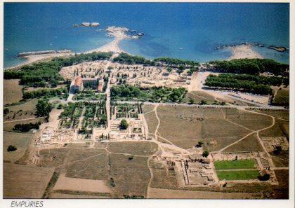 POSTAL PV09498: Colonia Grega d'Emporion, Empuries