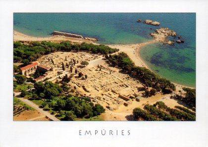 POSTAL PV09497: Les ruines d'Empuries