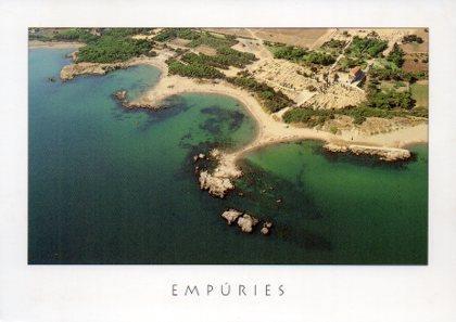 POSTAL PV09496: Platja del Moll Grec, Sant Marti d'Empuries