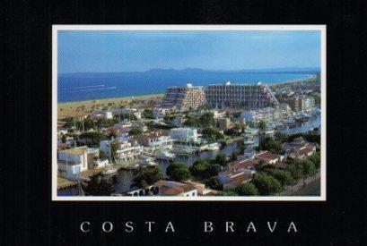 POSTAL PV09495: Empuria Brava una vista general de la poblacio
