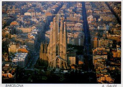 POSTAL PV09517: Temple de la Sagrada Familia, Barcelona