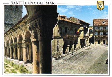 POSTAL PV09537: Diversos aspectos de Santillana del Mar