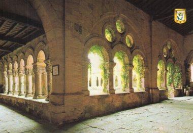 POSTAL PV09535: Claustro de la Colegiata de Santillana del Mar