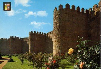 POSTAL PV09599: Jardin de San Vicente en Avila