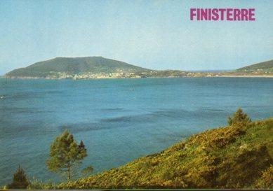 POSTAL PV09524: Vista panoramica de Finisterre, La Coruña