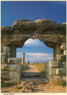 POSTAL PV09676: Vista de la ciutat Romana d'Empuries