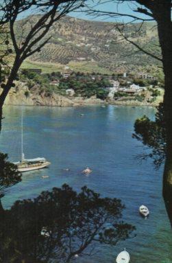 POSTAL PV09664: Aigua Blava vista parcial, Costa Brava