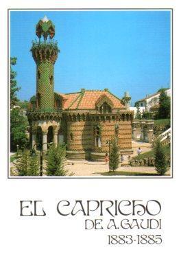 POSTAL PV09659: Publicidad restaurante el Capricho de Gaudi