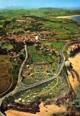 POSTAL PV09658: Vista aerea del Camping de Comillas