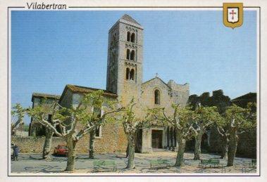 POSTAL PV09682: Iglesia de Santa Maria de Vilabertran, Girona