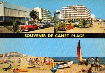 POSTAL PV09702: Canet Plage