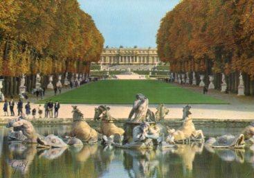 POSTAL PV09700: Le bassin d'Apollon, Versailles 