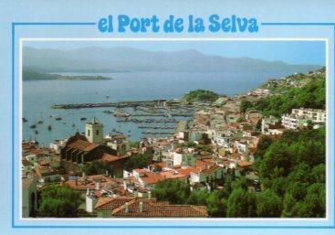 POSTAL PV09696: Port de la Selva vista parcial
