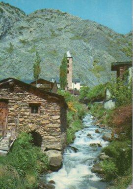 POSTAL PV09686: Paisaje de Canillo en Andorra