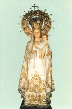 POSTAL PV09620: Nuestra Señora del Rosario, Parroquia de San Cristobal en Comillas
