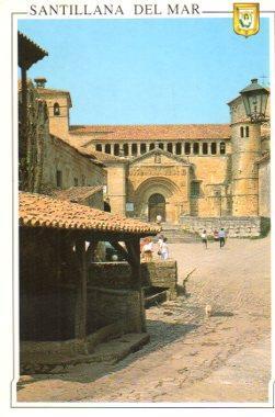 POSTAL PV09619: Calle del Rio en Santillana del Mar