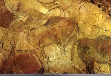 POSTAL PV09606: Conjunto del techo en Cuevas de Altamira, Santillana del Mar