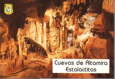 POSTAL PV09603: Estalactitas en Cuevas de Altamira, Santillana del Mar