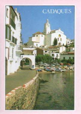 POSTAL PV09644: Detalle de Cadaques, Costa Brava