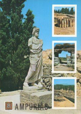 POSTAL PV09642: Ruinas de Ampuries, Costa Brava