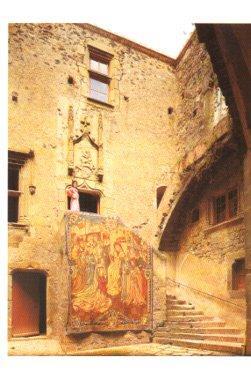 POSTAL PV09638: Gala a l'escala,  Casa Museu Castell Gala Dali, Pubol