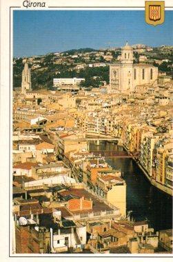 POSTAL PV09637: Vista aerea general de Gerona