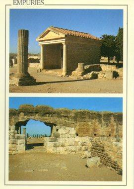 POSTAL PV09641: Empuries, diversos aspectes
