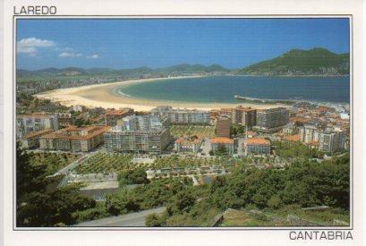 POSTAL PV09490: Vista general de Laredo, Cantabria