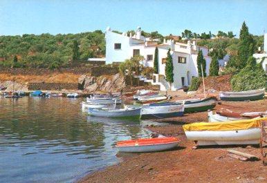 POSTAL PV09350: Barcas en Port Lligat, Cadaques