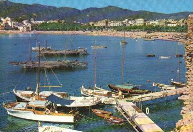 POSTAL PV09338: Club Nautico y playa de San Feliu de Guixols