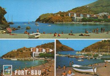 POSTAL PV09336: Port Bou varios aspectos