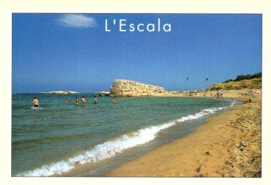 POSTAL PV09379: Platges de San Marti d'Empuries, L'Escala