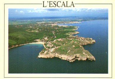 POSTAL PV09377: Montgo, L'Escala Costa Brava