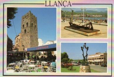 POSTAL PV09365: Llança diversos aspectes, Costa Brava