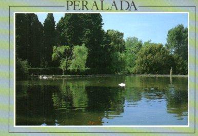 POSTAL PV09361: Perelada detalle del estanque