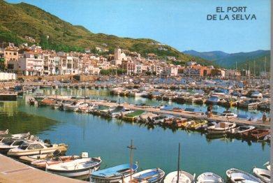 POSTAL PV09296: Club Nautico de Port de la Selva, Gerona